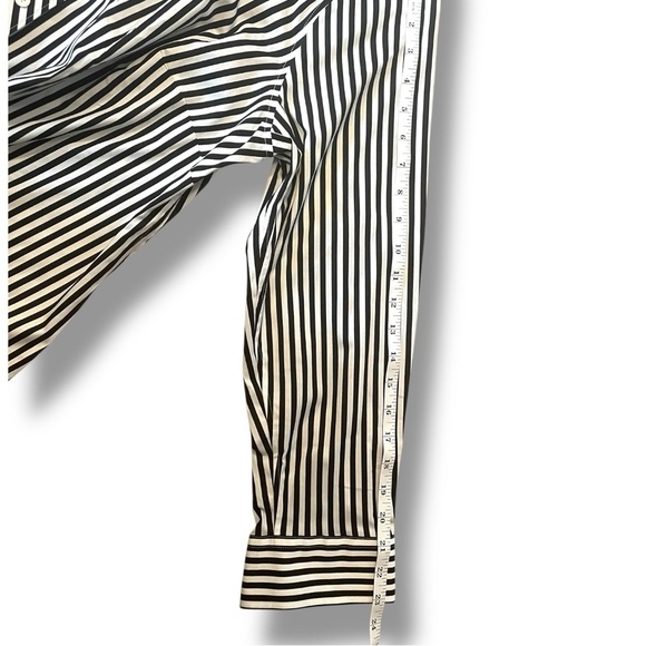 TALBOTS PERFECT SHIRT - STRIPE MIX 14W - Picture 10 of 11